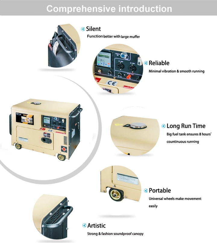 5kw Diesel Generator Set with Electric Safety (DG6LN)